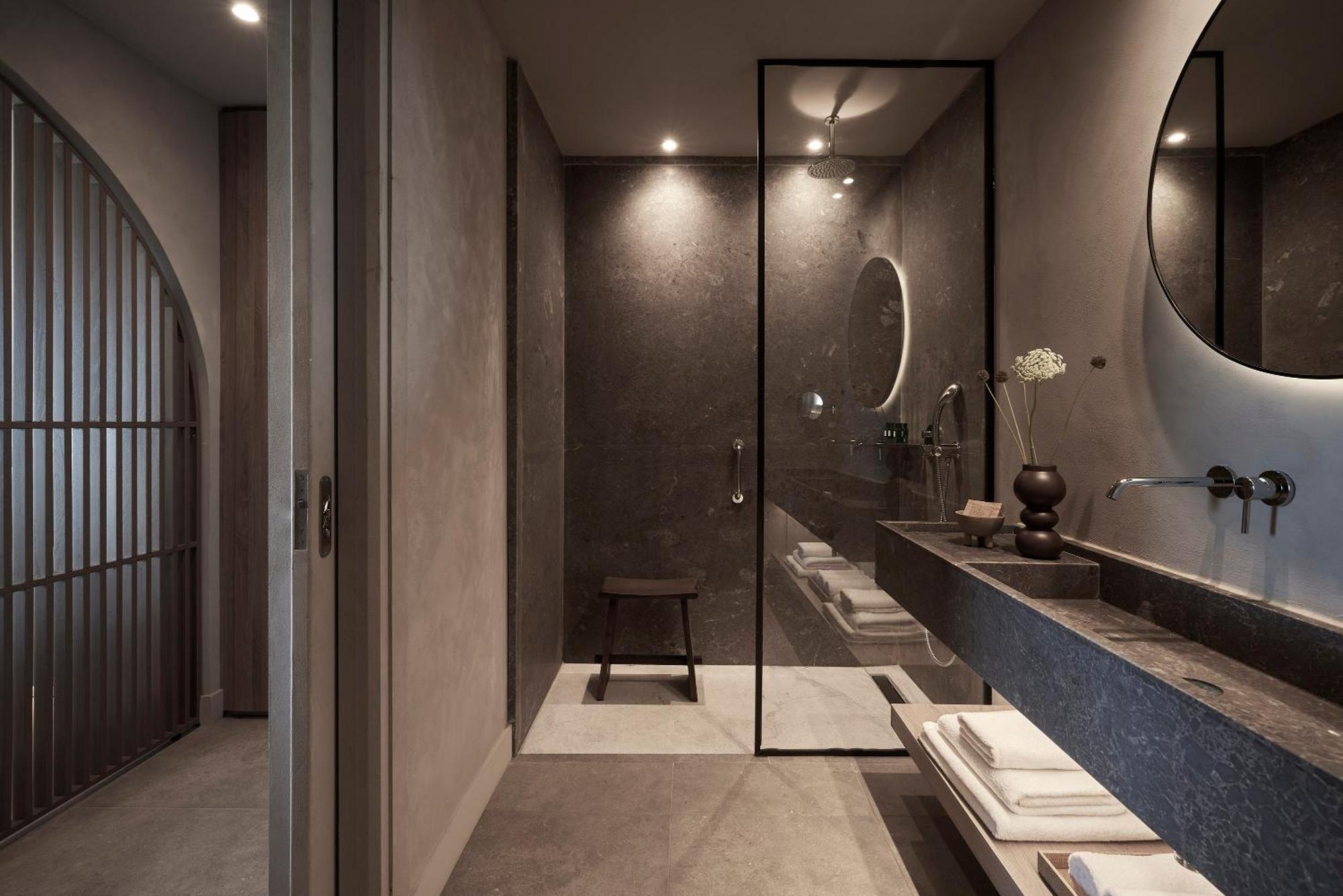 Helea Lifestyle Beach Resort Kallithéa 객실 사진 Bathroom