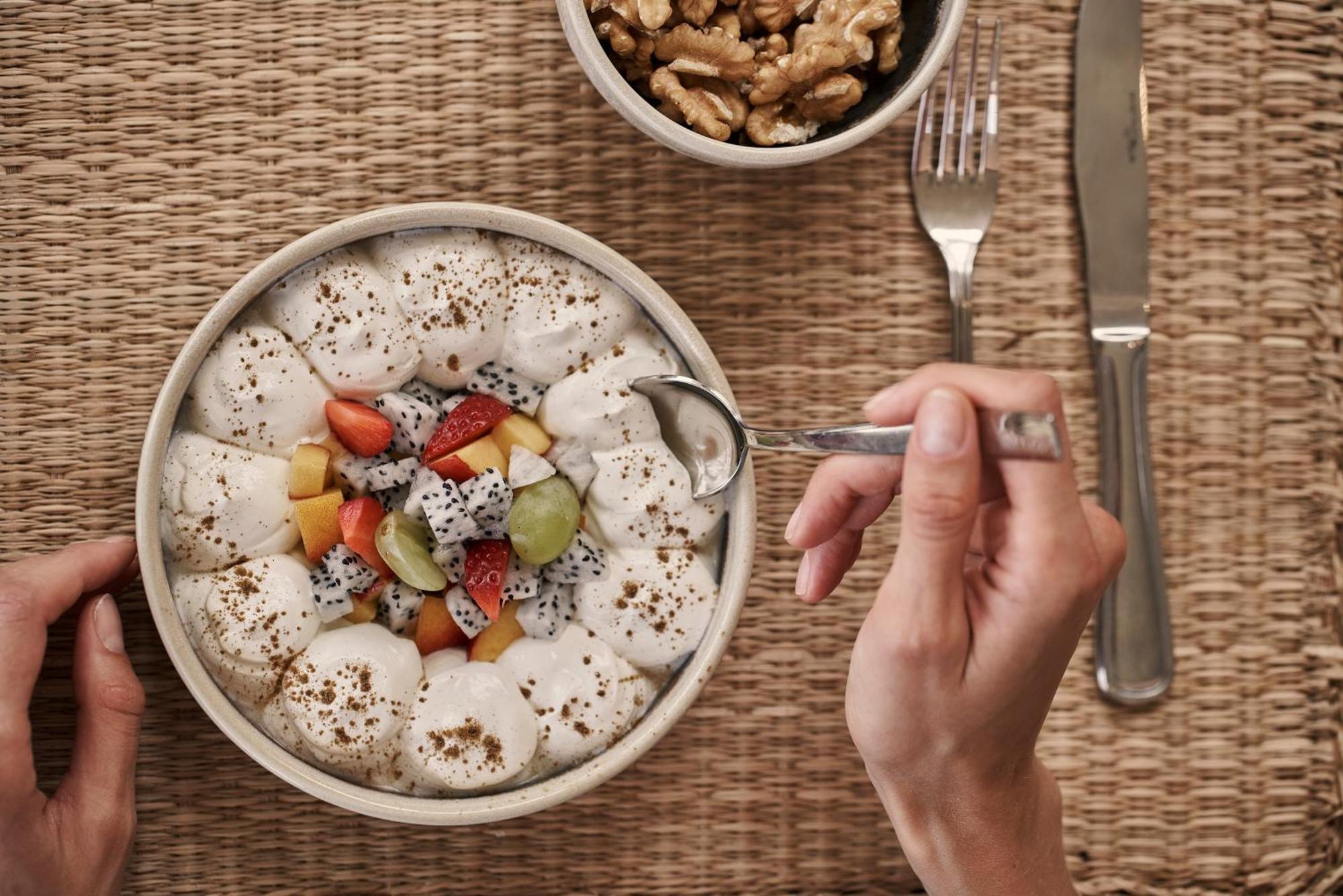 Helea Lifestyle Beach Resort Kallithéa 외부 사진 A bowl of chia pudding